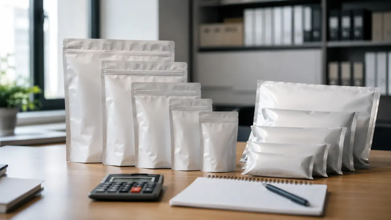 Formatos de bolsas impresas para alimentos: pillow, stand-up pouch con zipper y fondo plano