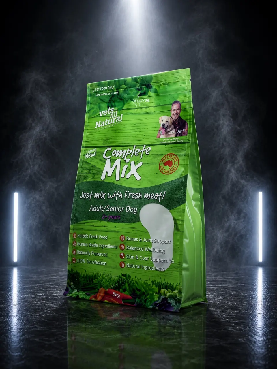 Bolsa stand-up para treats y alimento de mascota