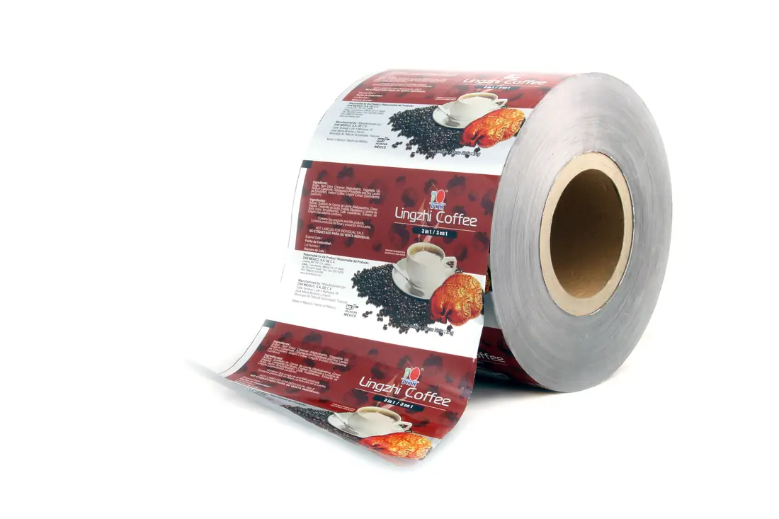 Bobina metalizada para café